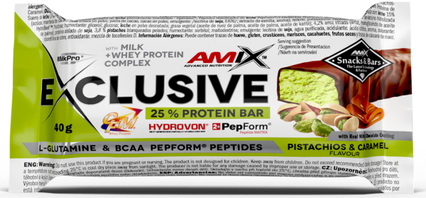 Proteinska ploščica Amix Exclusive 40g