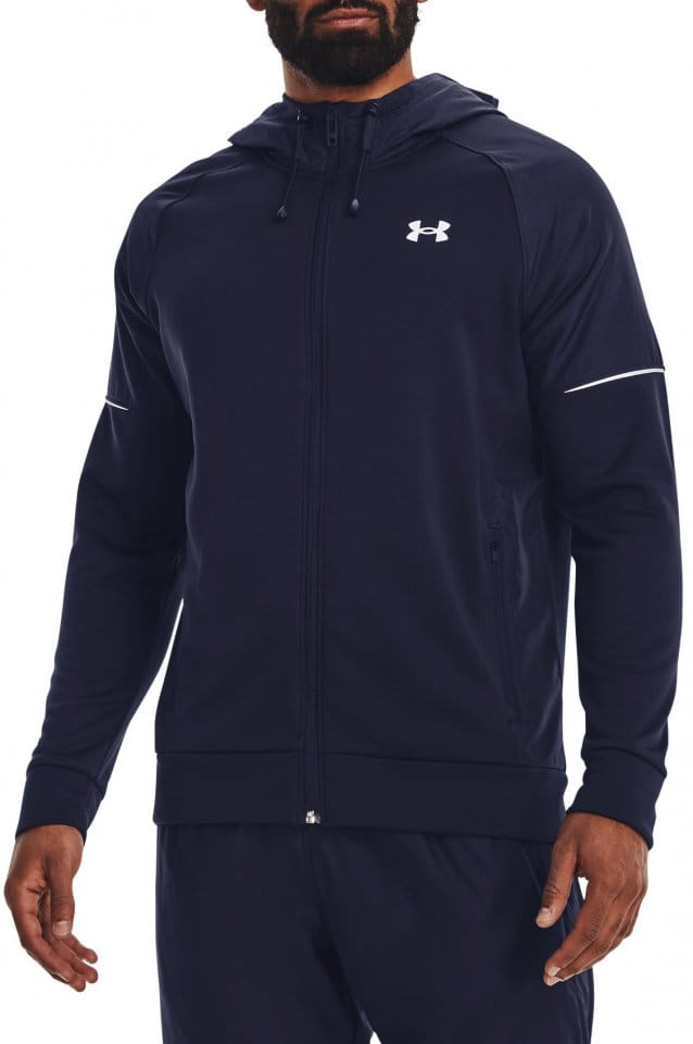 Mikica s kapuco Under Armour UA AF Storm FZ Hoodie-NVY
